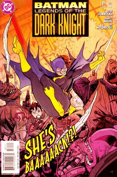 Legends Of The Dark Knight #181, couverture
