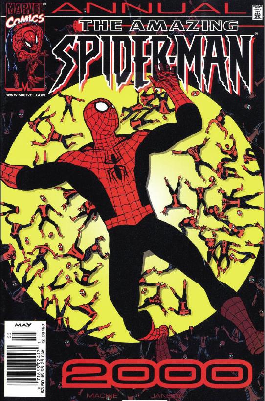 Amazing Spider-Man 2000, couverture