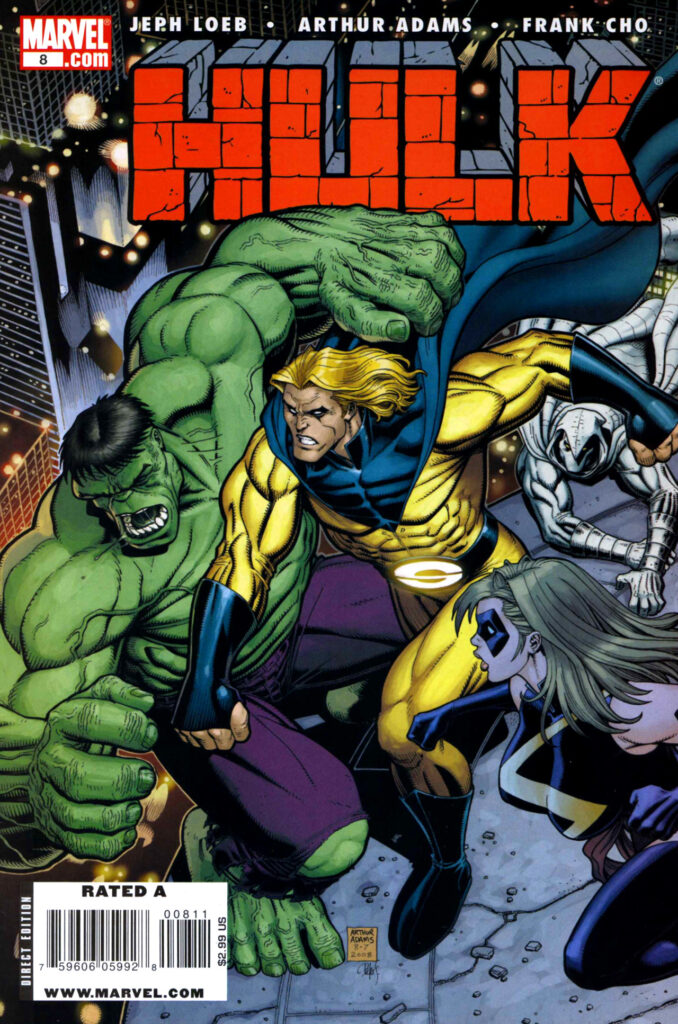 Hulk #8, couverture