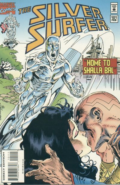 Silver Surfer #101, couverture