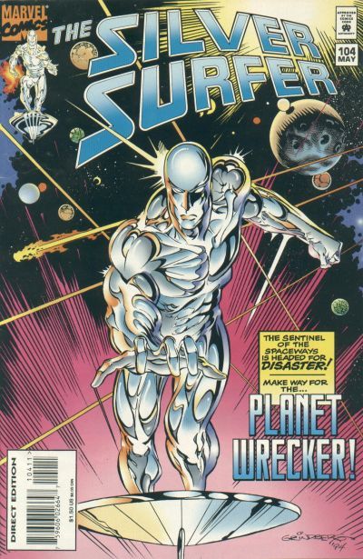 Silver Surfer #104, couverture