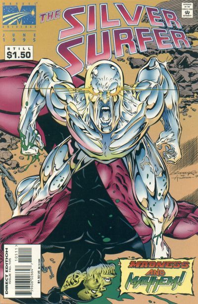 Silver Surfer #105, couverture