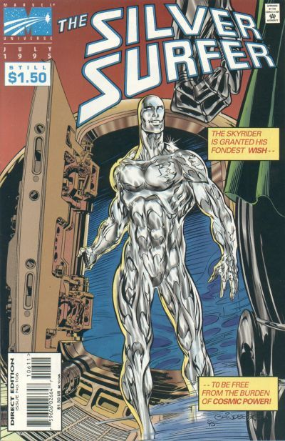 Silver Surfer #106, couverture