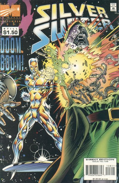 Silver Surfer #108, couverture