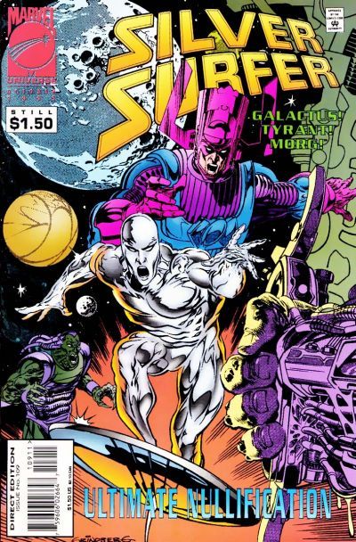 Silver Surfer #109, couverture