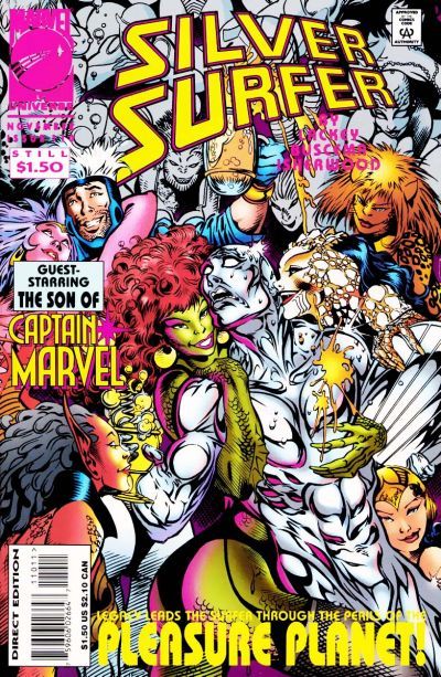 Silver Surfer #110, couverture