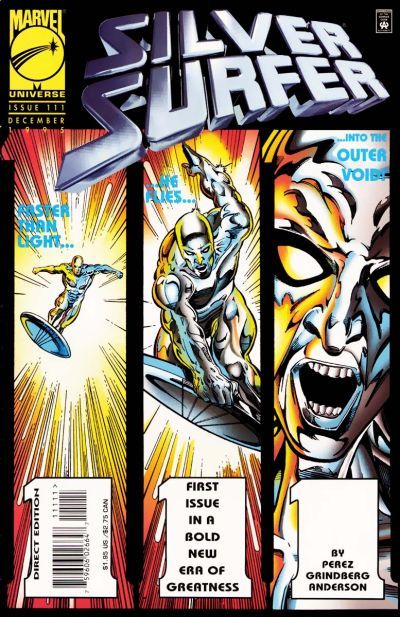 Silver Surfer #111, couverture