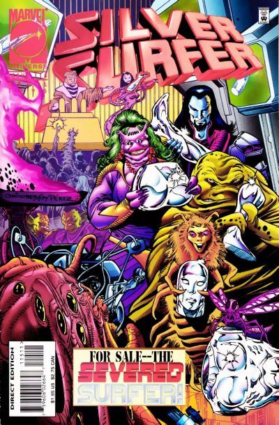 Silver Surfer #115, couverture