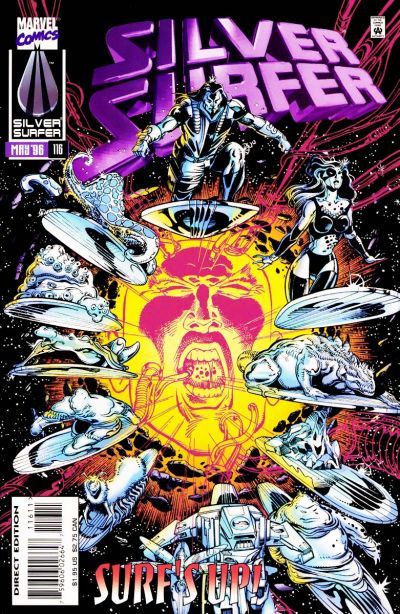 Silver Surfer #116, couverture