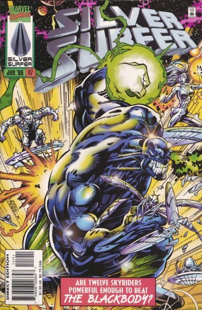 Silver Surfer #117, couverture