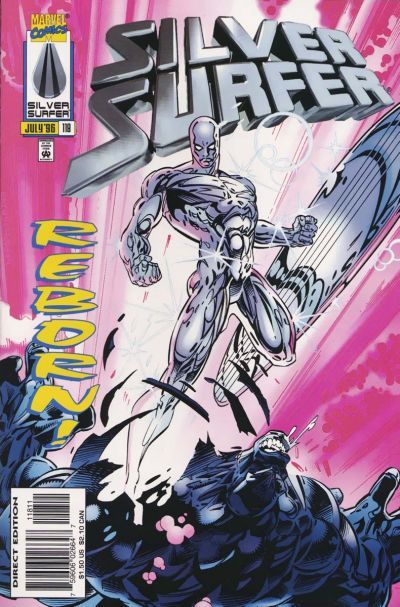 Silver Surfer #118, couverture