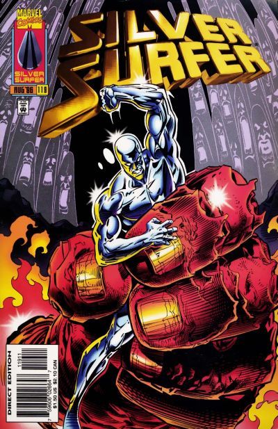 Silver Surfer #119, couverture