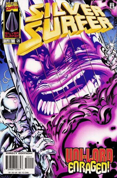 Silver Surfer #120, couverture