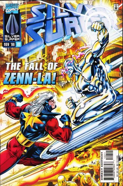 Silver Surfer #122, couverture