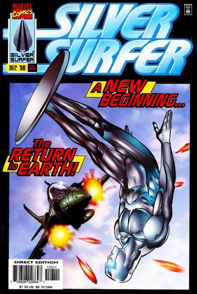Silver Surfer #123, couverture