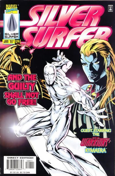 Silver Surfer #124, couverture