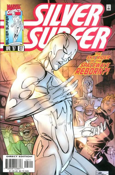 Silver Surfer #127, couverture