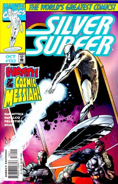 Silver Surfer #132, couverture
