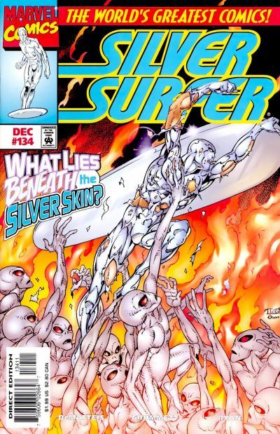 Silver Surfer #134, couverture