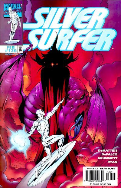 Silver Surfer #136, couverture