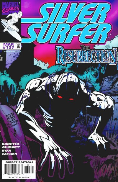 Silver Surfer #137, couverture