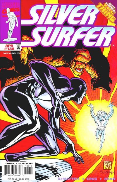Silver Surfer #138, couverture