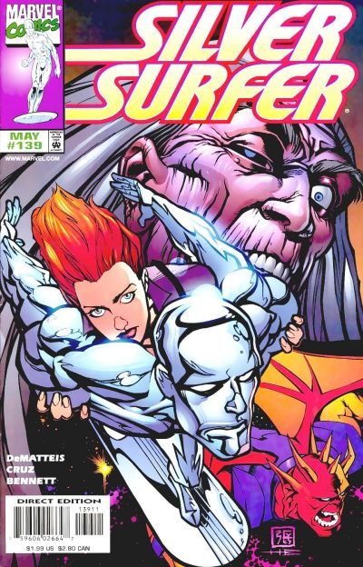 Silver Surfer #139, couverture