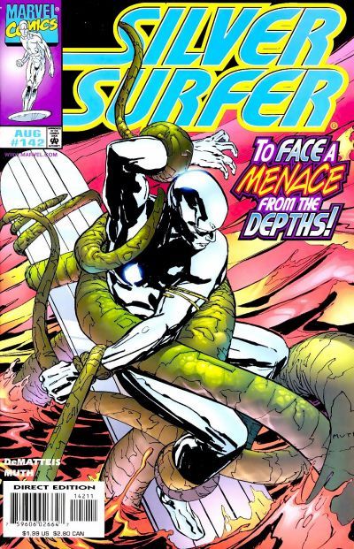 Silver Surfer #142, couverture
