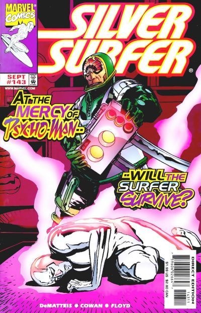 Silver Surfer #143, couverture