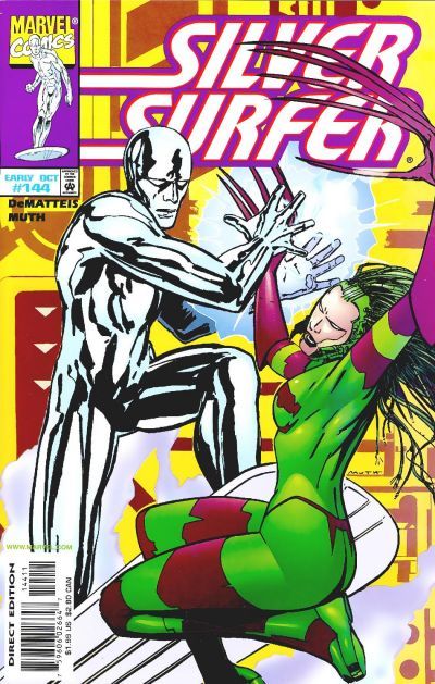 Silver Surfer #144, couverture