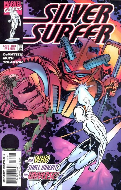 Silver Surfer #145, couverture