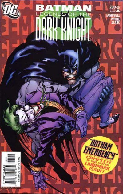 Legends Of The Dark Knight #200, couverture