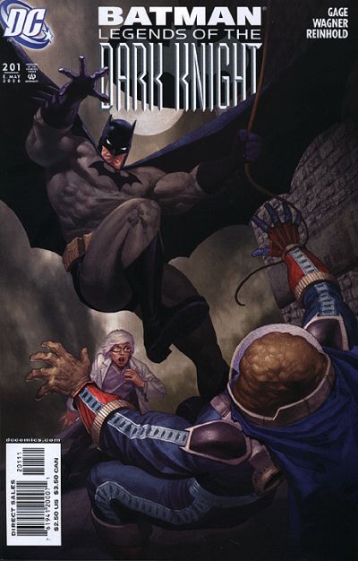Legends Of The Dark Knight #201, couverture