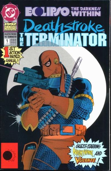 Deathstroke The Terminator Annual #1, couverture