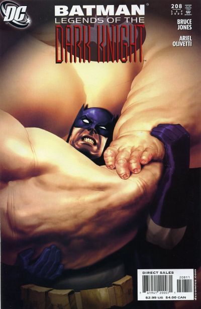 Legends Of The Dark Knight #208, couverture