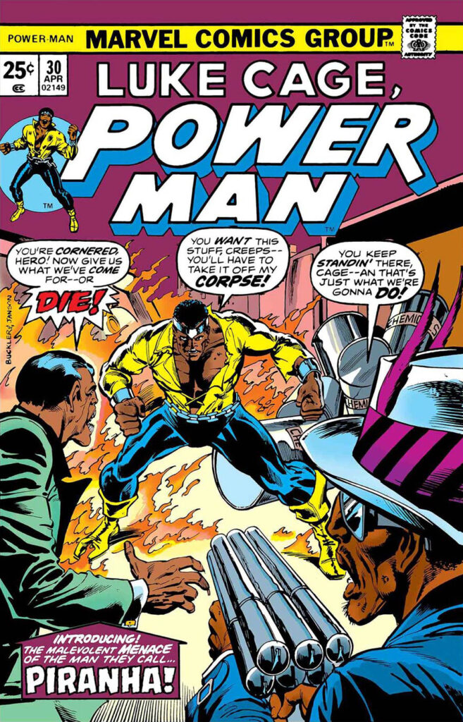 Luke Cage Power Man #30, couverture