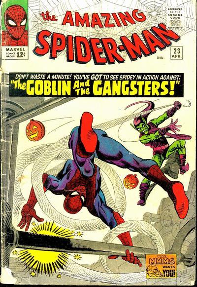 Amazing Spider-Man #23, couverture