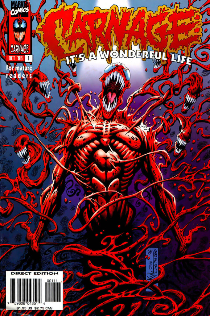 Carnage: It's A Wonderful Life, couverture
