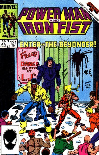 POWER MAN & IRON FIST #121, couverture