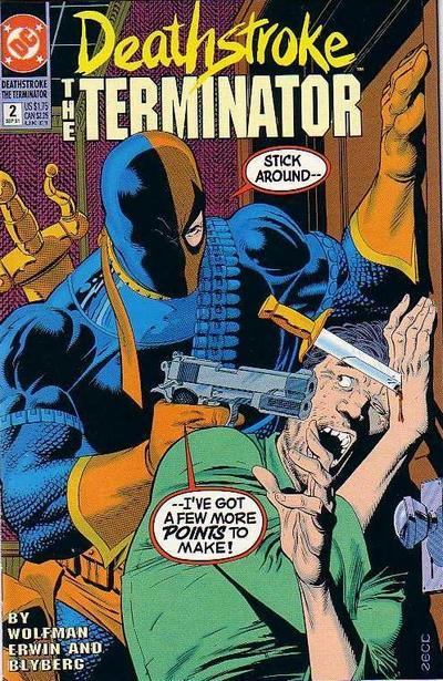 Deathstroke The Terminator #2, couverture