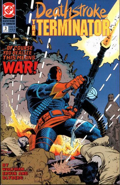 Deathstroke The Terminator #3, couverture