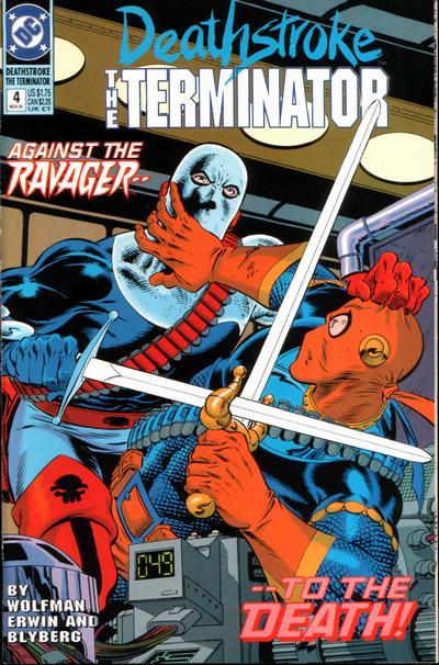 Deathstroke The Terminator #4, couverture