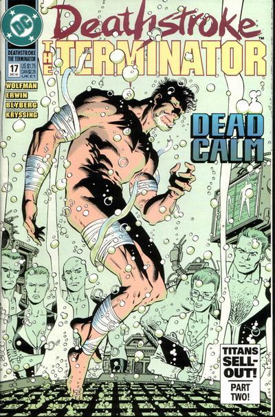Deathstroke The Terminator #17, couverture