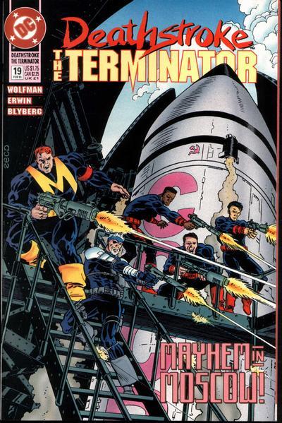 Deathstroke The Terminator #19, couverture