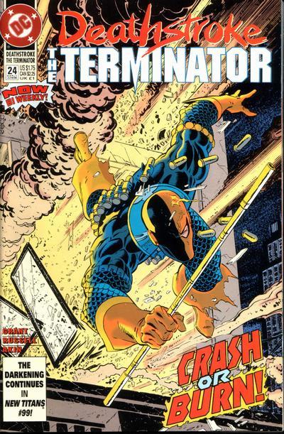 Deathstroke The Terminator #24, couverture