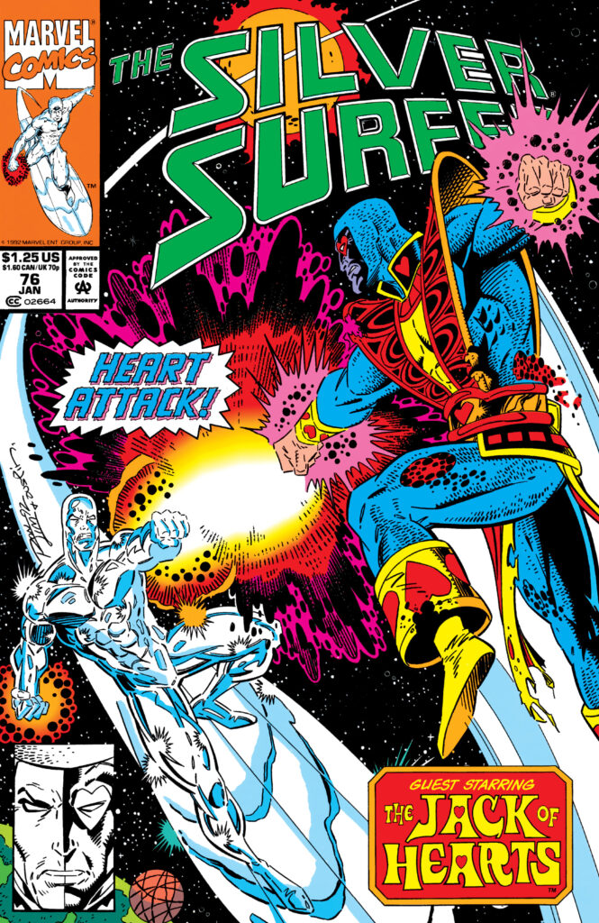 Silver Surfer #76, couverture