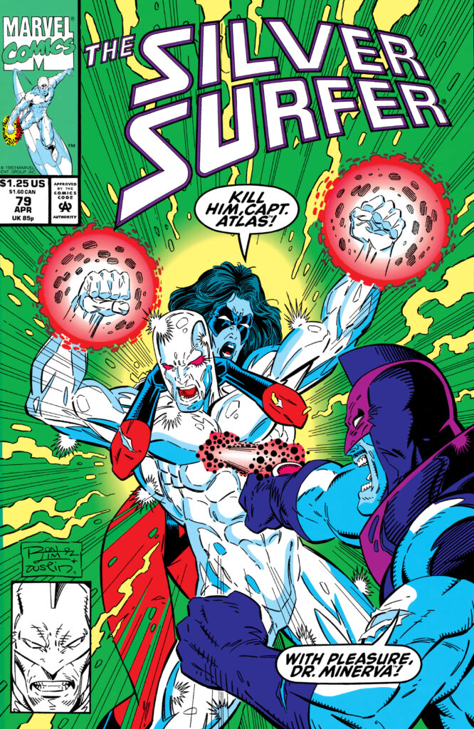 Silver Surfer #79, couverture
