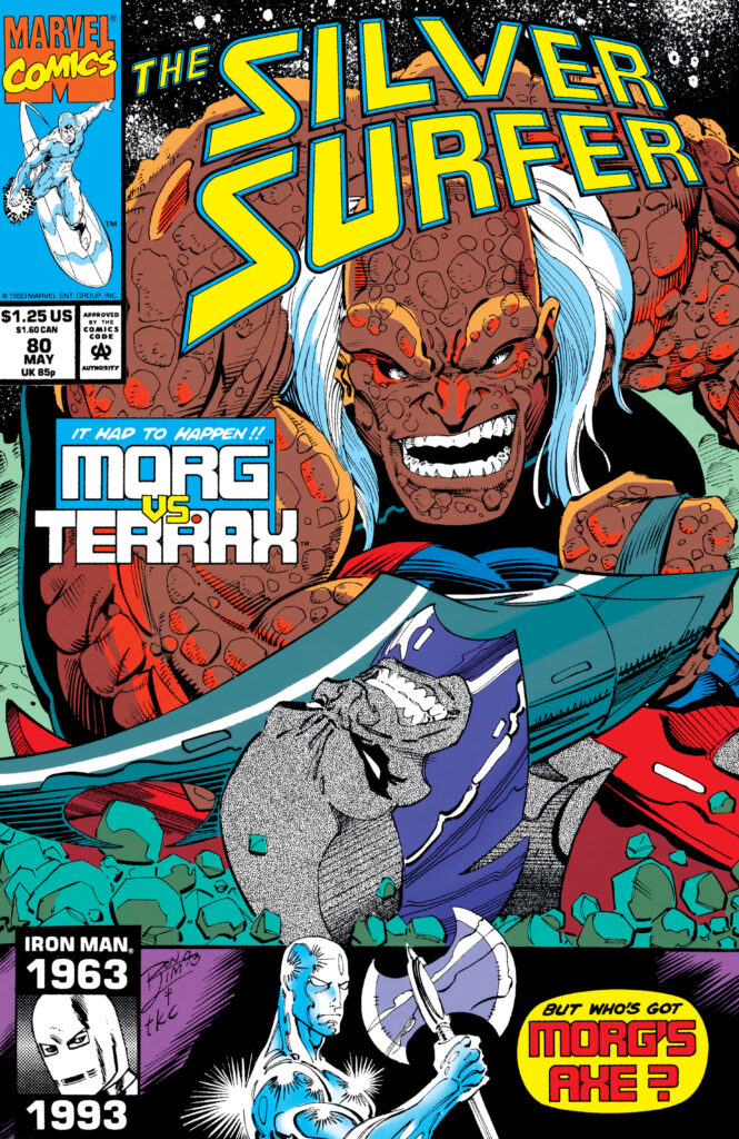 Silver Surfer #80, couverture