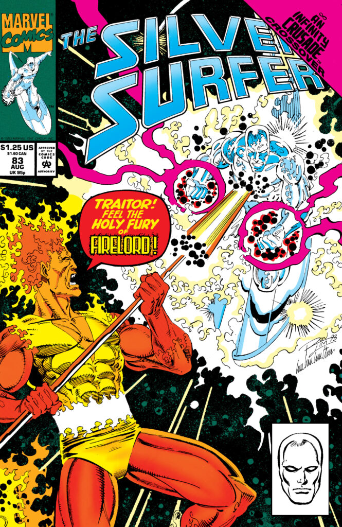 Silver Surfer #83, couverture