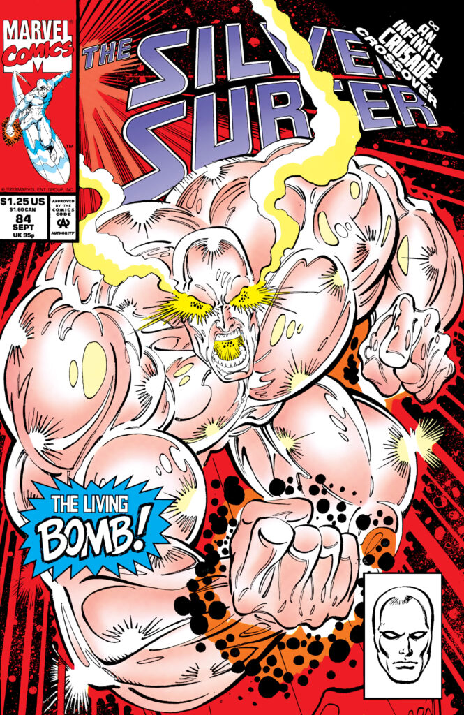 Silver Surfer #84, couverture